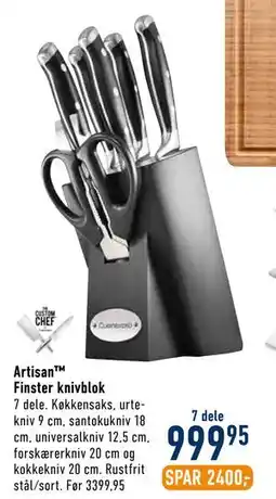 Imerco Artisan Finster knivblok tilbud