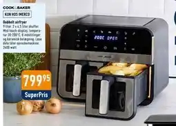 Imerco Dobbelt airfryer tilbud