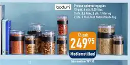 Imerco Presso opbevaringsglas tilbud