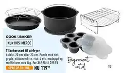 Imerco Tilbehørssæt til airfryer tilbud