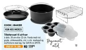 Imerco Tilbehørssæt til airfryer tilbud