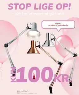 Daells Bolighus JENSEN ARKITEKTLAMPE tilbud