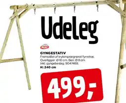 jem & fix Gyngestativ (træ) tilbud