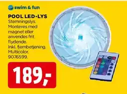 jem & fix Pool LED-lys tilbud