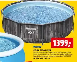jem & fix Bestway stålrammepool tilbud