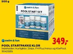 jem & fix Pool startpakke klor tilbud