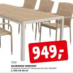 jem & fix Havebord Vermont tilbud