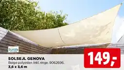 jem & fix SOLSEJL GENOVA tilbud