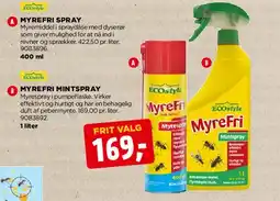jem & fix MyreFri spray / MyreFri mintspray tilbud