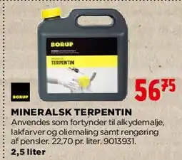 jem & fix MINERALSK TERPENTIN tilbud