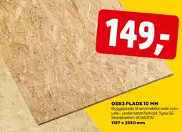 jem & fix OSB3 plade 10 mm tilbud