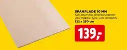 jem & fix Spånplade 10 mm tilbud
