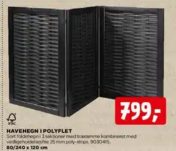 jem & fix Havehegn i polyflet tilbud