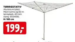 jem & fix Tørrestativ (aluminium) tilbud