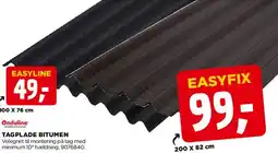 jem & fix TAGPLADE BITUMEN tilbud