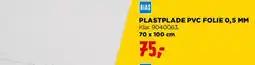 jem & fix PLASTPLADE PVC FOLIE 0,5 MM tilbud