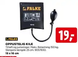 jem & fix Oppustelig kile / pumpe tilbud