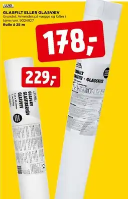 jem & fix GLASFILT ELLER GLASVÆV tilbud