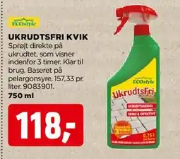 jem & fix Ukrudtsfri Kvik (spray) tilbud