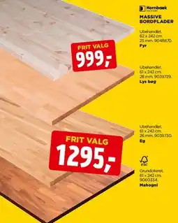 jem & fix Massive bordplader tilbud