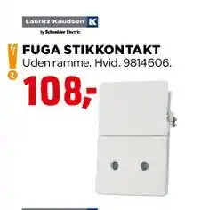 jem & fix FUGA stikkontakt (produkt) tilbud