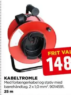 jem & fix Kabeltromle / kabelruller tilbud