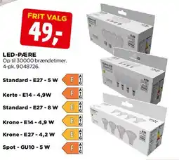 jem & fix LED-PÆRE tilbud
