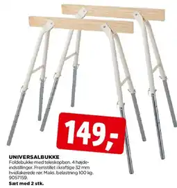 jem & fix Universalbukke (sæt med 2 stk.) tilbud