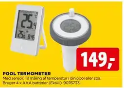 jem & fix POOL TERMOMETER tilbud