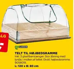 jem & fix TELT TIL HØJBEDSRAMME tilbud