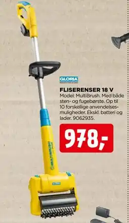 jem & fix FLISERENSER 18 V tilbud