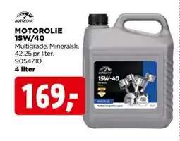 jem & fix MOTOROLIE 15W/40 tilbud