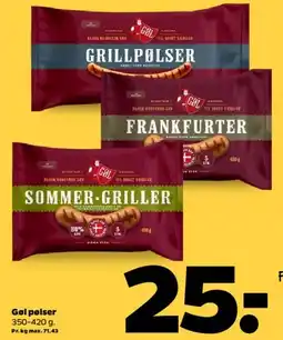 Netto Pølser tilbud