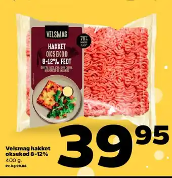 Netto Velsmag hakket oksekød 8-12% fedt tilbud