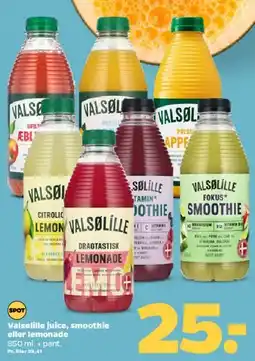 Netto Valsøllile juice / smoothie / lemonade tilbud