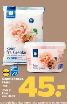 Netto Rejer fra Grønland tilbud