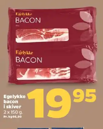 Netto Egelykke BACON tilbud