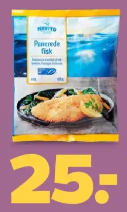 Netto Panerede fisk tilbud