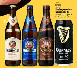 Netto Erdinger eller Guinness tilbud