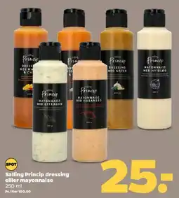 Netto Salling Princip dressing eller mayonnaise tilbud