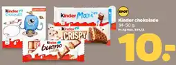Netto Kinder chokolade (udvalg) tilbud