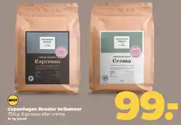 Netto Copenhagen Roaster helebønner tilbud