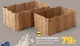 Netto Kurv med belegkant tilbud