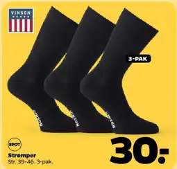 Netto Strømper 3-pak tilbud