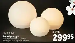 Din Isenkræmmer Solar lyskugle tilbud
