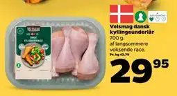 Netto Velsmag dansk kyllingeunderlår tilbud