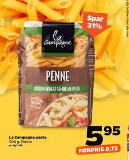 Netto La Campagna pasta tilbud