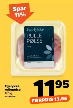 Netto Egelykke rullepølse tilbud