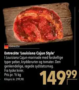 Citti Entrecôte 'Louisiana Cajun Style' tilbud