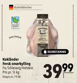 Citti Kokländer Fersk smørkylling tilbud